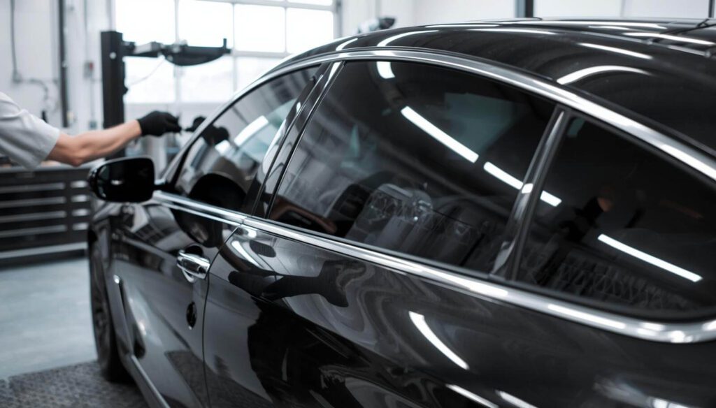 car getting window tinted in toronto
