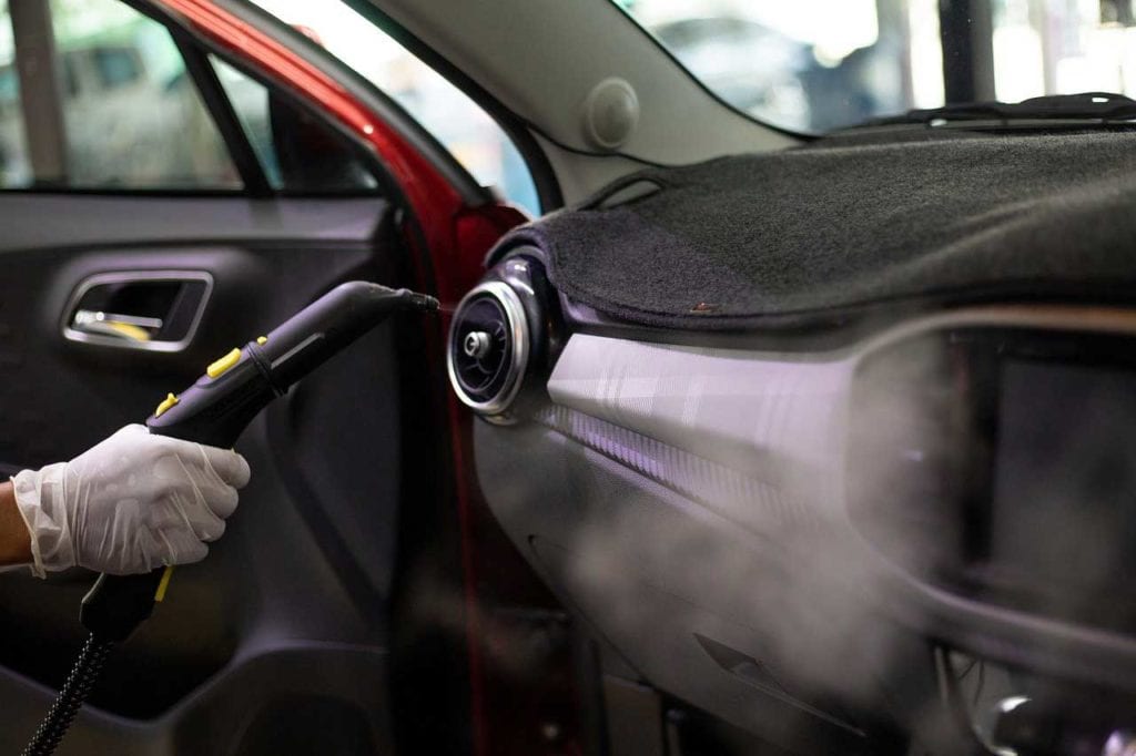 Interior Car Steam Cleaning Service Richmond Hill