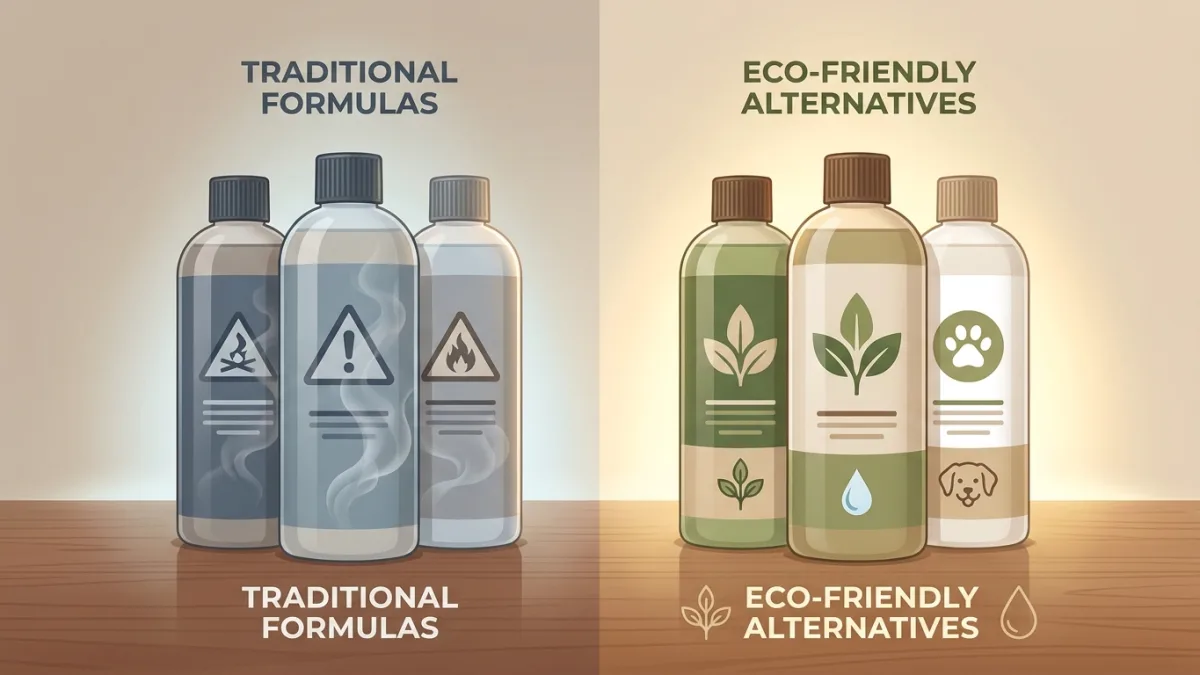 Eco-Friendly and Low-Toxicity Alternatives.