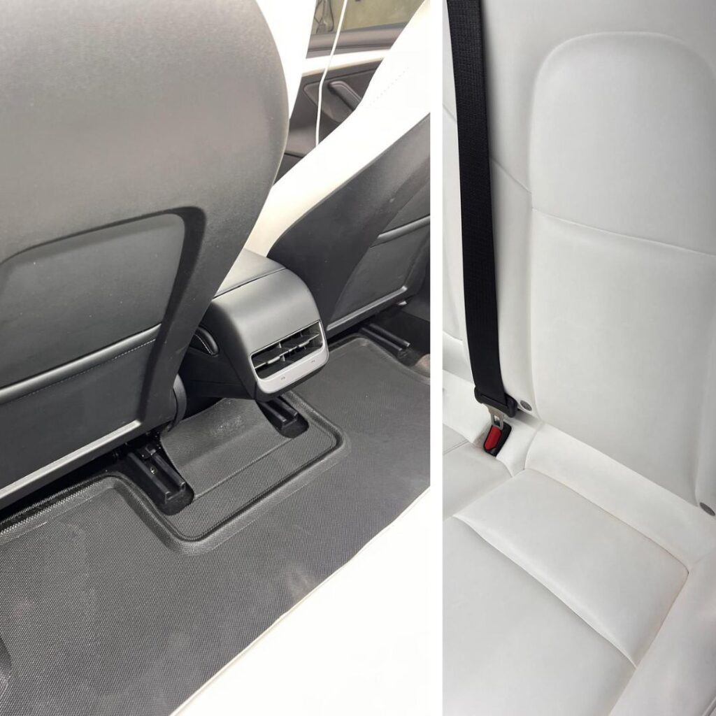 Tesla interior detailing Richmond Hill